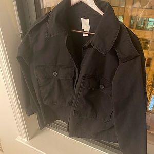 Black jacket H&M style oversize